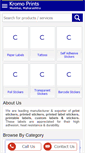 Mobile Screenshot of kromoprints.com